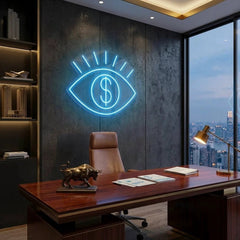 All Eye See Is Money Led Neon Sign Light