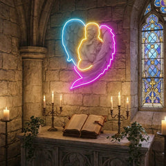 Angel Artwork Led Neon Sign Light