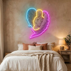 Angel Artwork Led Neon Sign Light