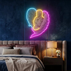 Angel Artwork Led Neon Sign Light