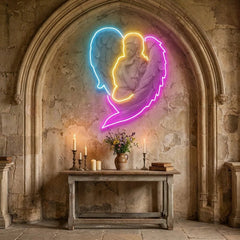 Angel Artwork Led Neon Sign Light