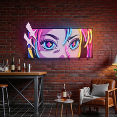 Passionate Eyes LED Neon Sign Light Pop Art