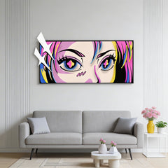 Passionate Eyes LED Neon Sign Light Pop Art