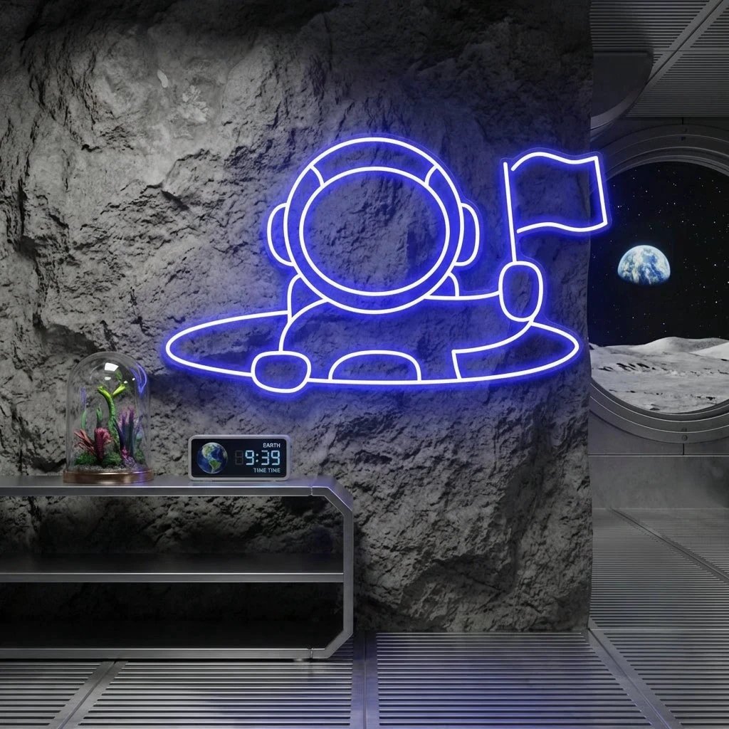 Astronaut 2 Led Neon Sign Light