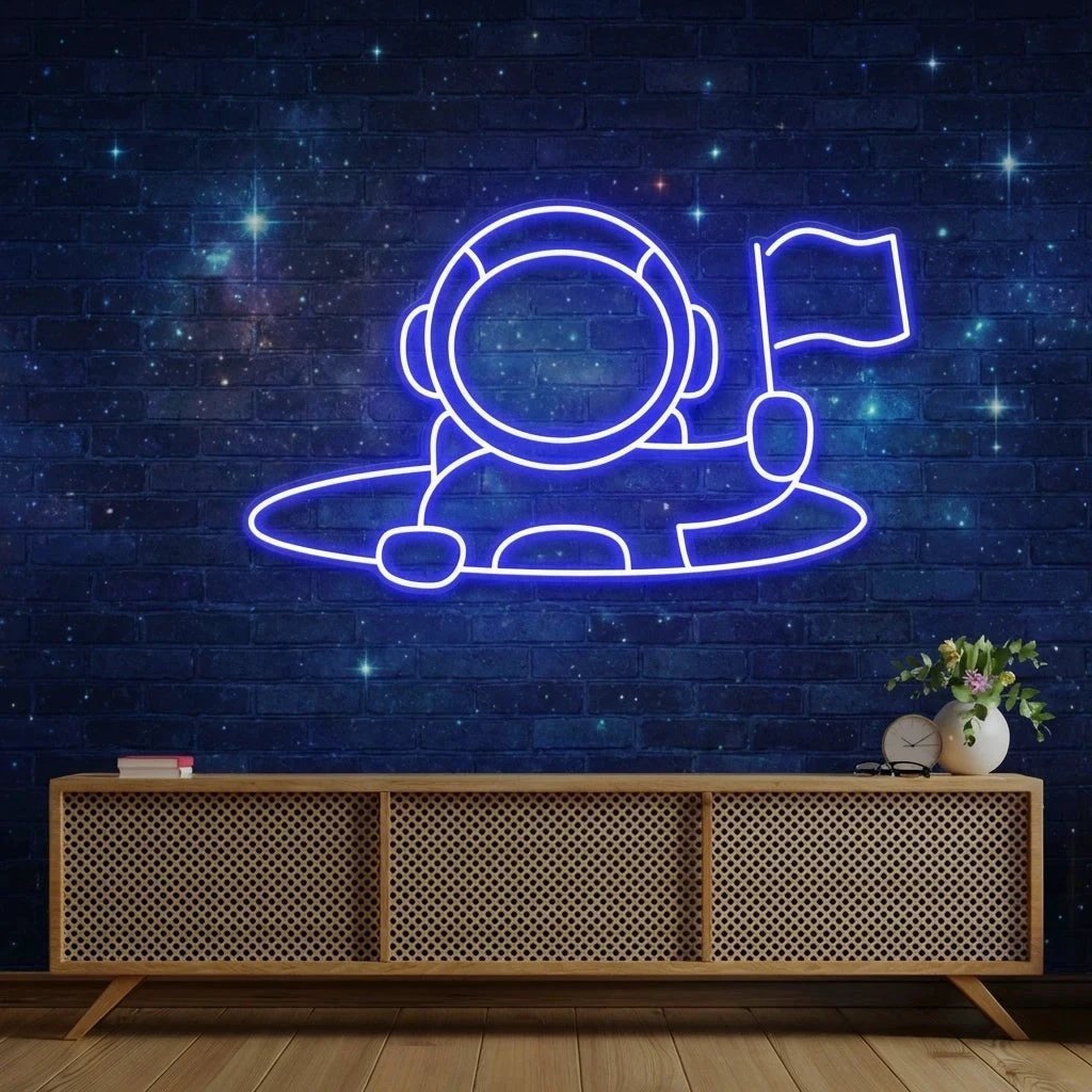 Astronaut 2 Led Neon Sign Light