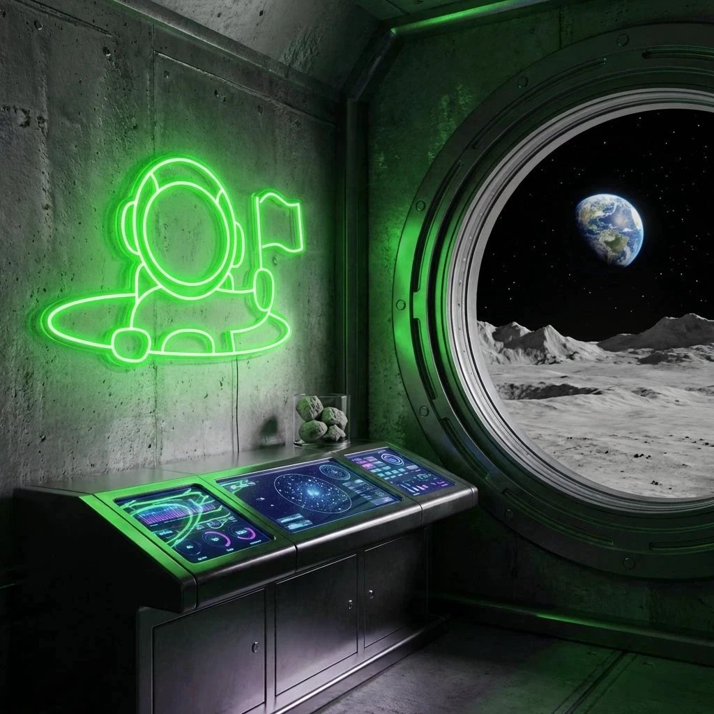Astronaut 2 Led Neon Sign Light