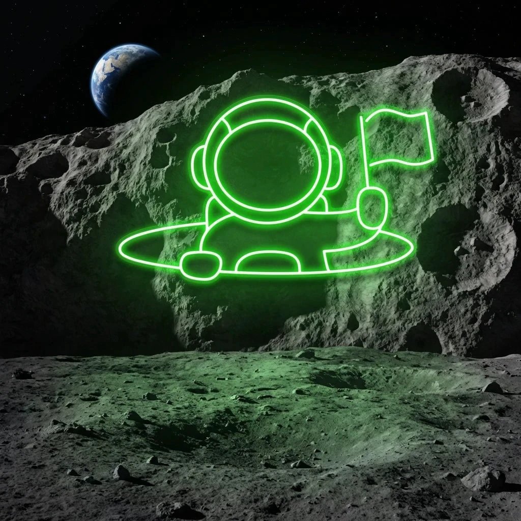 Astronaut 2 Led Neon Sign Light