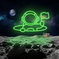 Astronaut 2 Led Neon Sign Light
