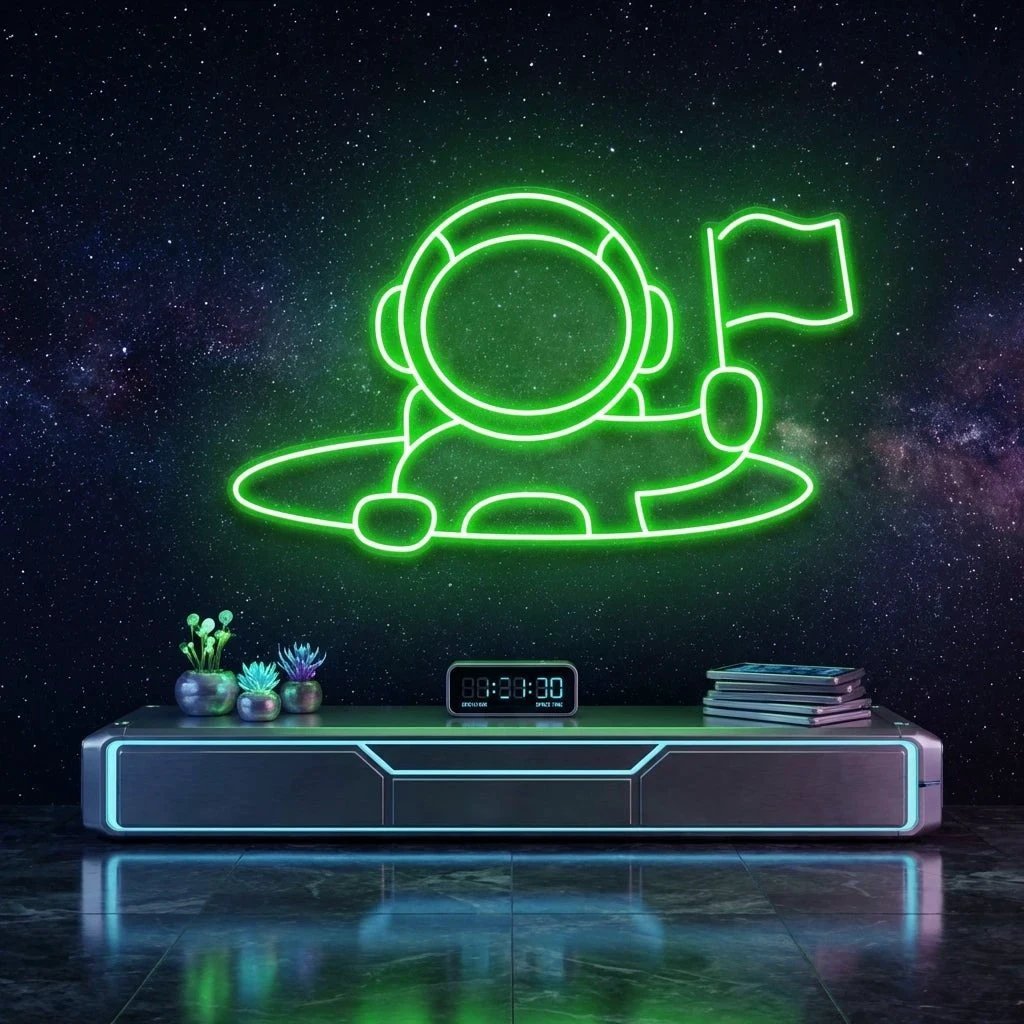Astronaut 2 Led Neon Sign Light