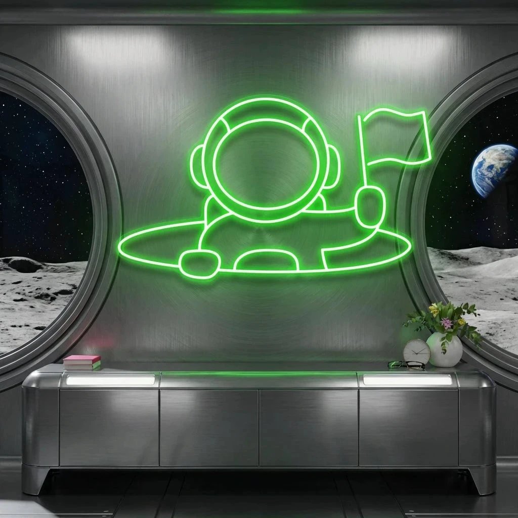 Astronaut 2 Led Neon Sign Light