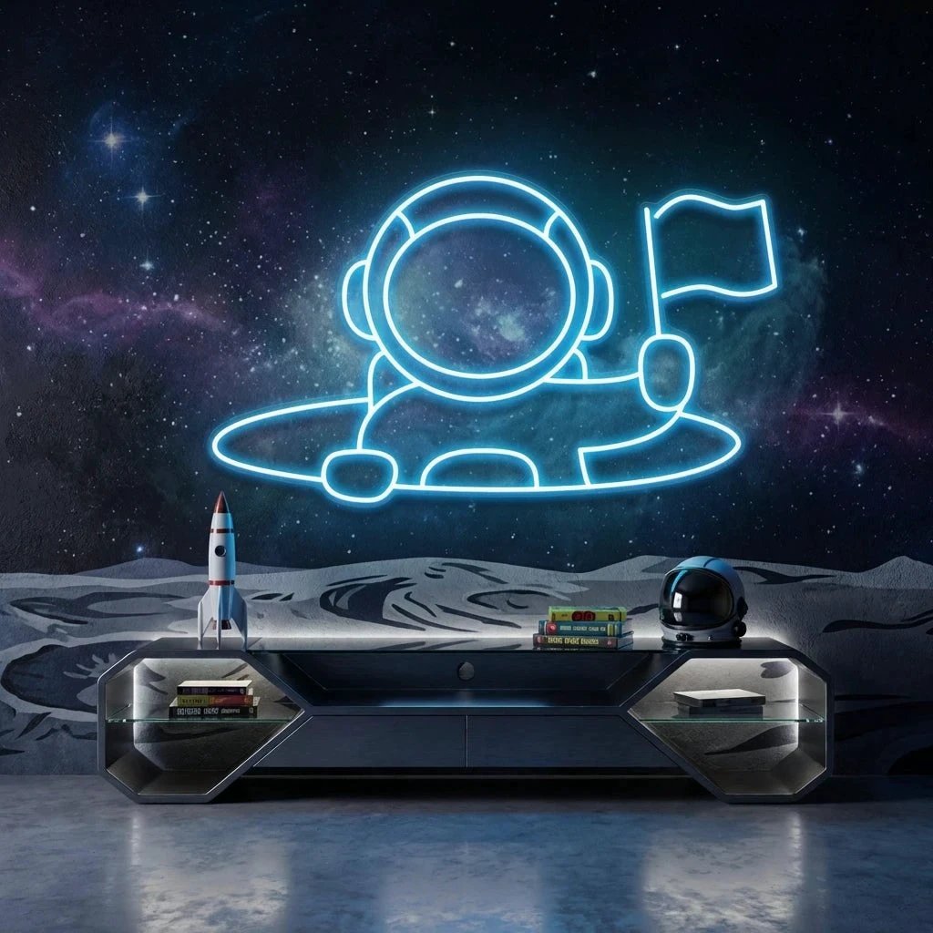 Astronaut 2 Led Neon Sign Light