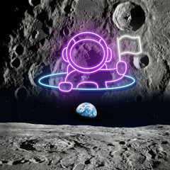 Astronaut 2 Led Neon Sign Light