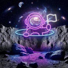 Astronaut 2 Led Neon Sign Light