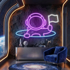 Astronaut 2 Led Neon Sign Light