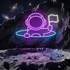 Astronaut 2 Led Neon Sign Light