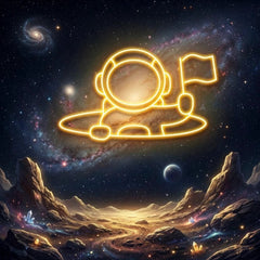 Astronaut 2 Led Neon Sign Light