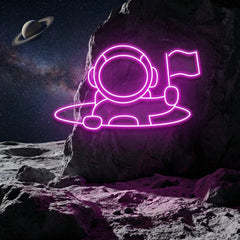 Astronaut 2 Led Neon Sign Light
