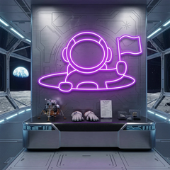 Astronaut 2 Led Neon Sign Light