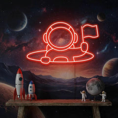 Astronaut 2 Led Neon Sign Light