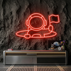 Astronaut 2 Led Neon Sign Light