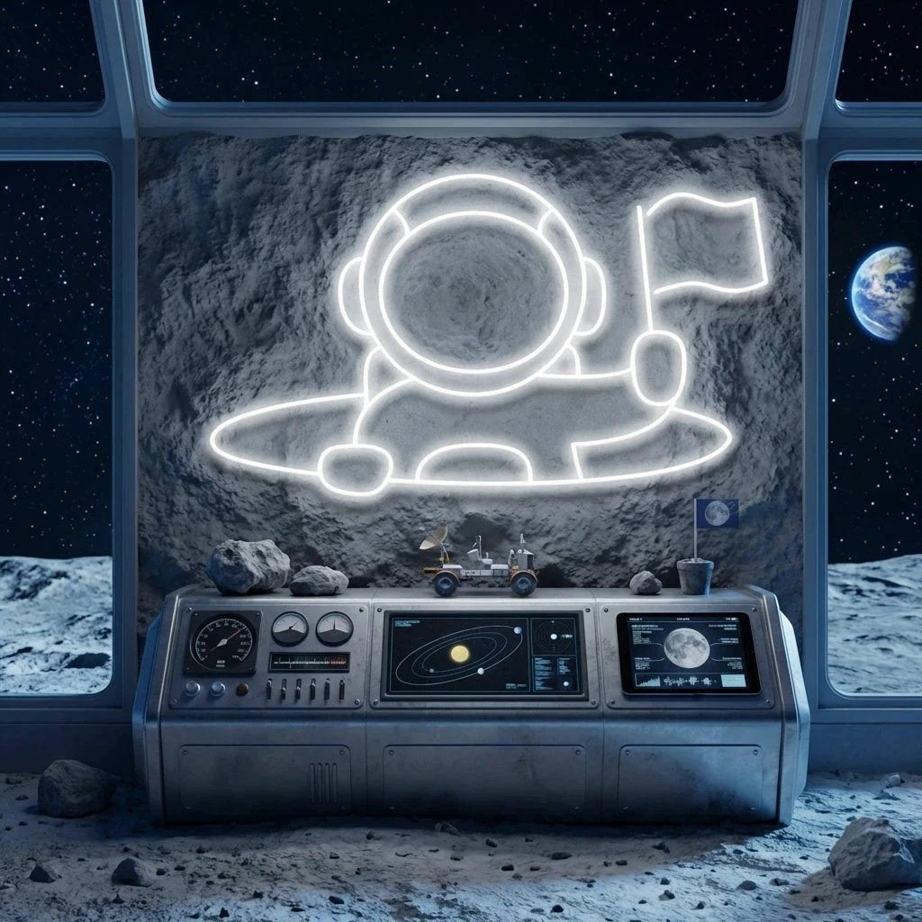 Astronaut 2 Led Neon Sign Light