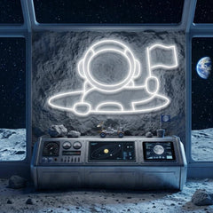 Astronaut 2 Led Neon Sign Light