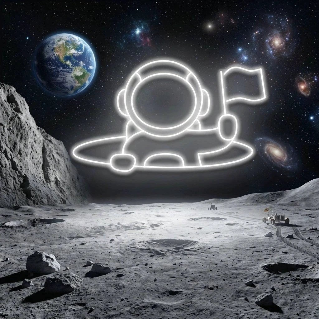 Astronaut 2 Led Neon Sign Light