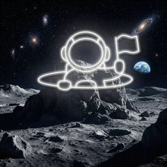 Astronaut 2 Led Neon Sign Light