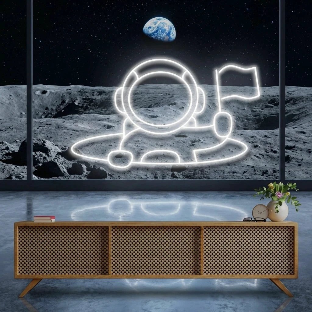 Astronaut 2 Led Neon Sign Light