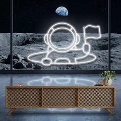 Astronaut 2 Led Neon Sign Light