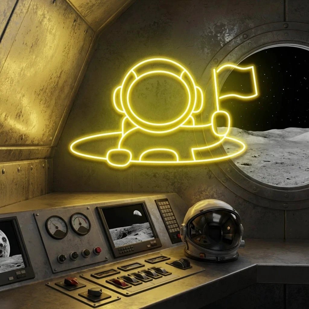 Astronaut 2 Led Neon Sign Light