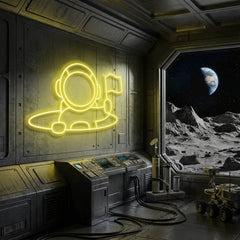 Astronaut 2 Led Neon Sign Light