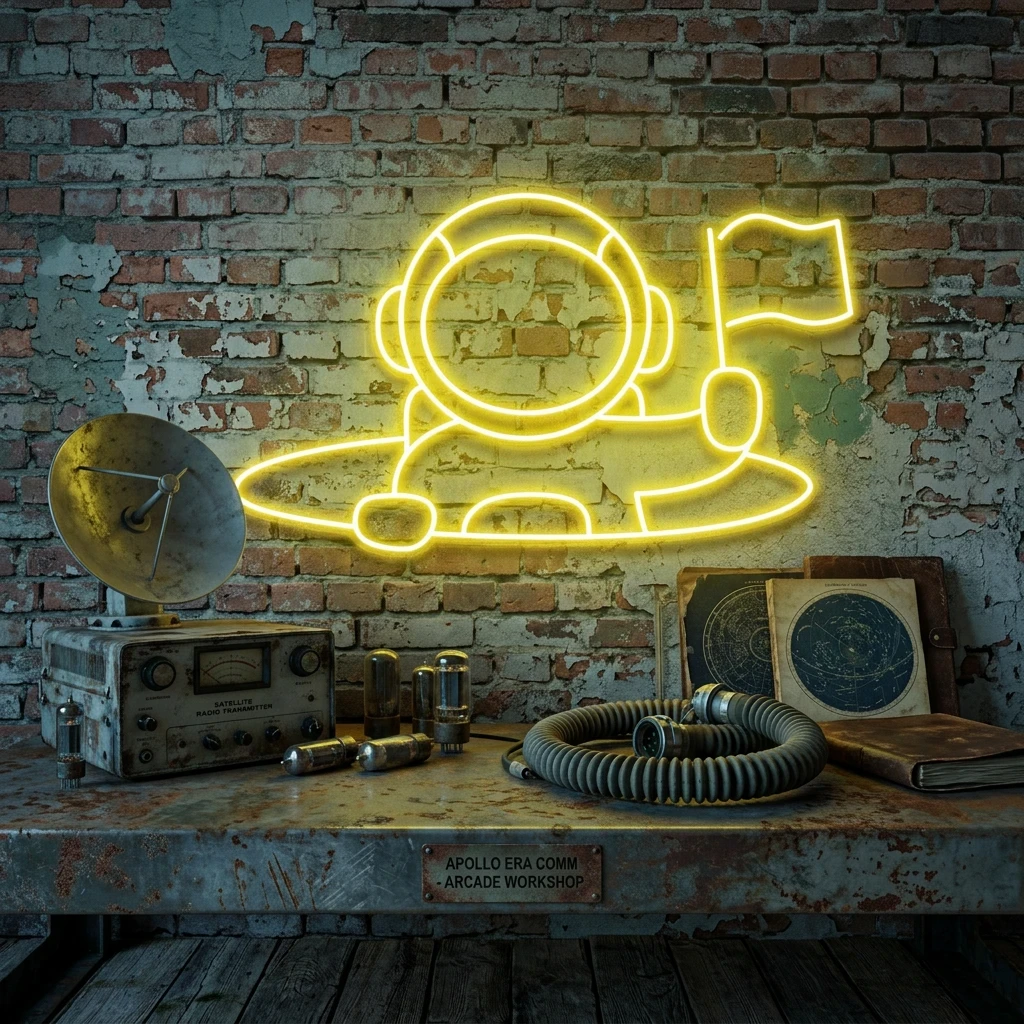 Astronaut 2 Led Neon Sign Light