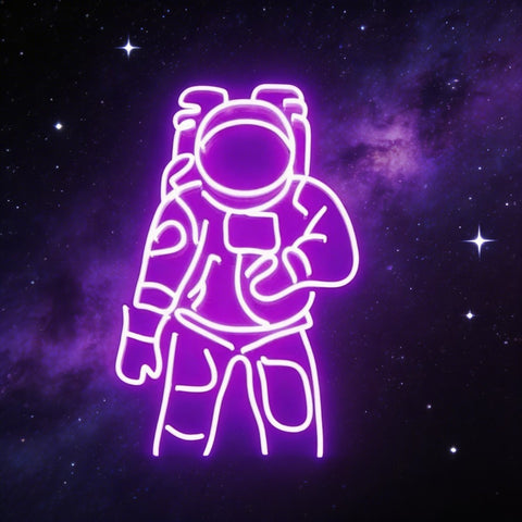 Astronaut Neon Sign
