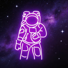 Astronaut Neon Sign