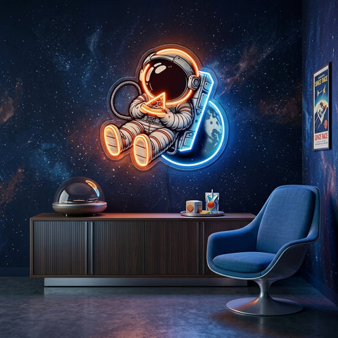 Astropizza LED Neon Sign Light Pop Art