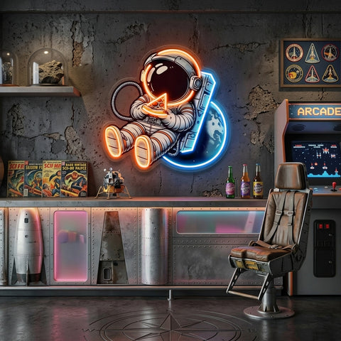 Astropizza LED Neon Sign Light Pop Art