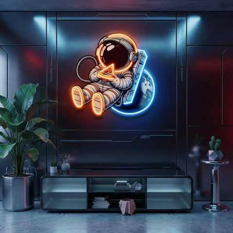 Astropizza LED Neon Sign Light Pop Art