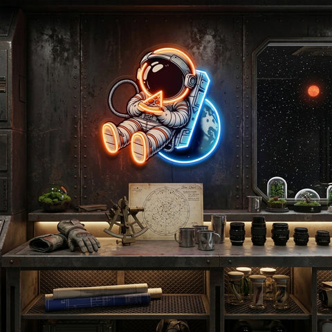 Astropizza LED Neon Sign Light Pop Art