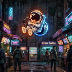Astropizza LED Neon Sign Light Pop Art