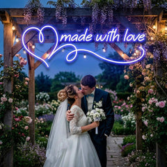 Made With Love Wedding Led Neon Sign Light