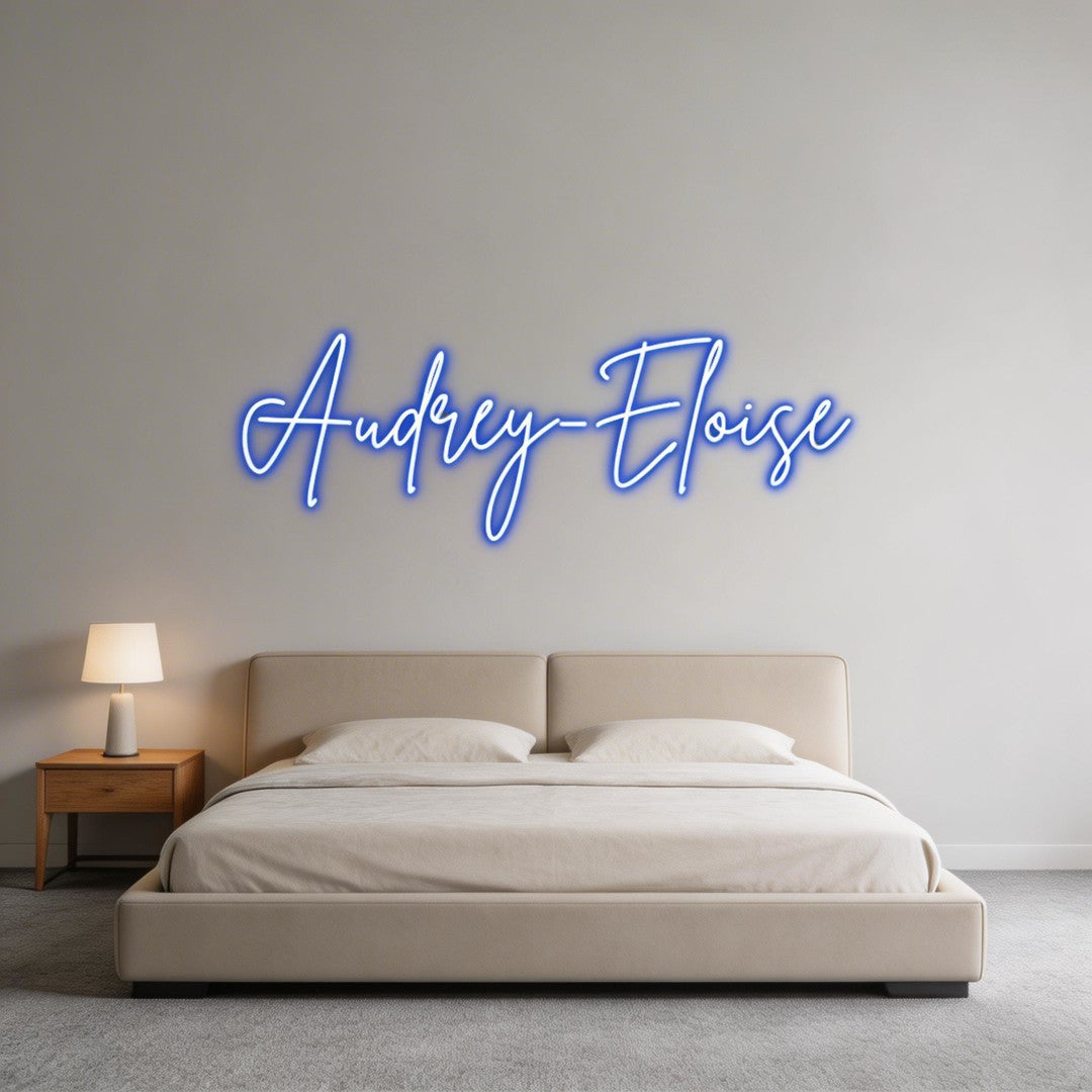 Custom Neon: Audrey-Eloise
