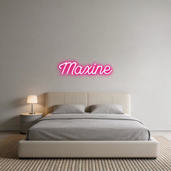 Custom Neon: Maxine
