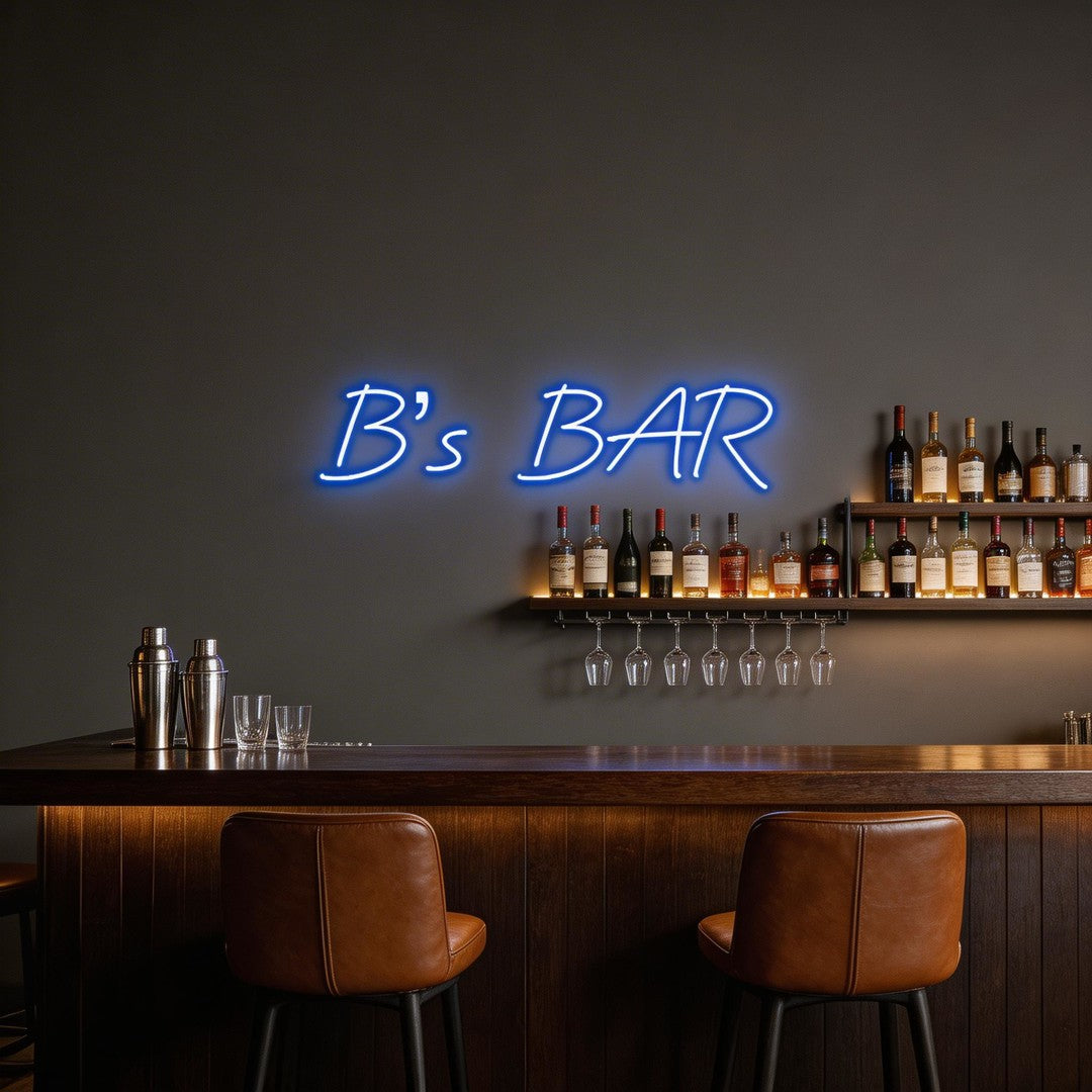 Custom Neon: B’s BAR