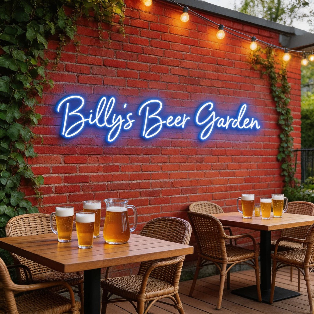 Custom Neon: Billy's Beer ...