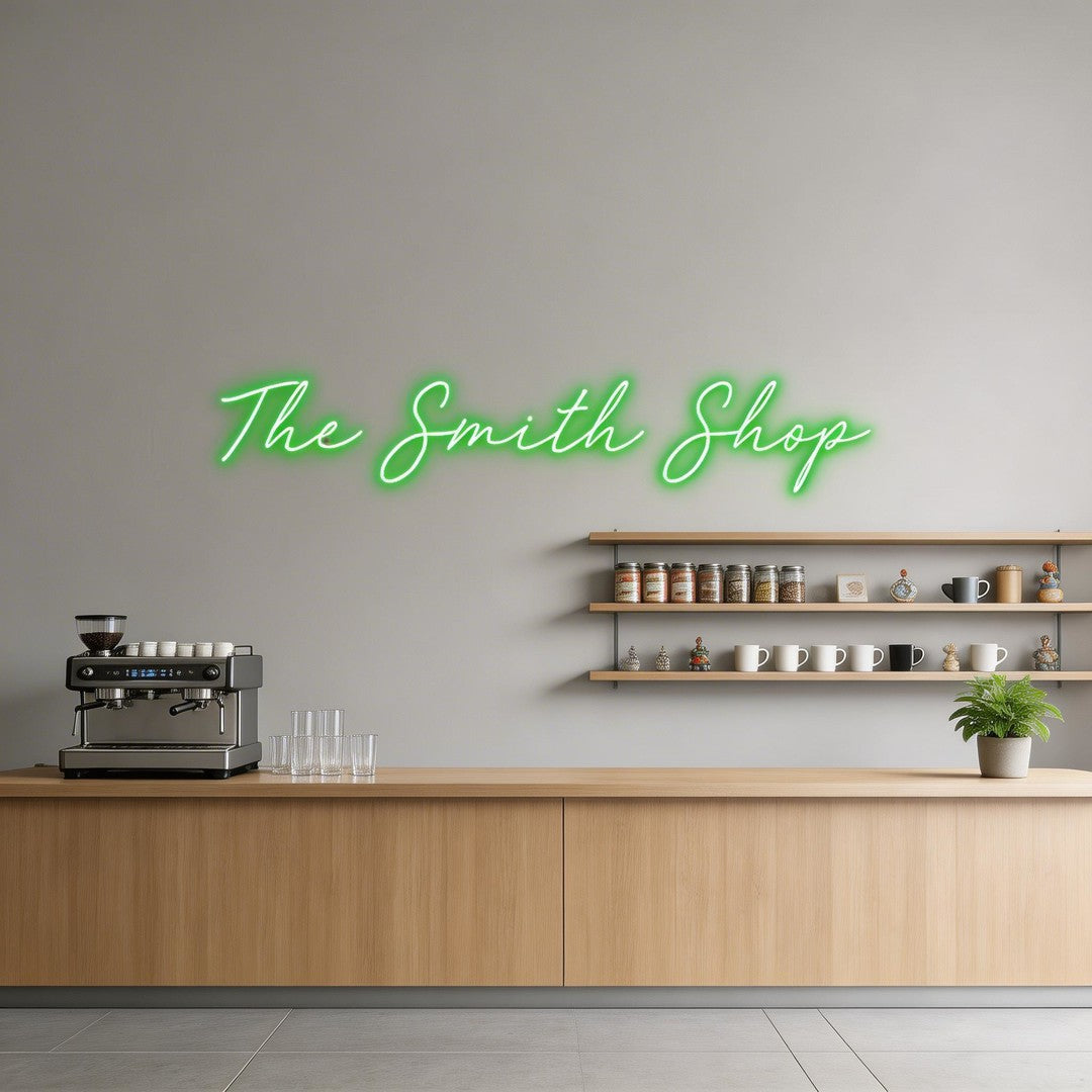 Custom Neon: The Smith Shop