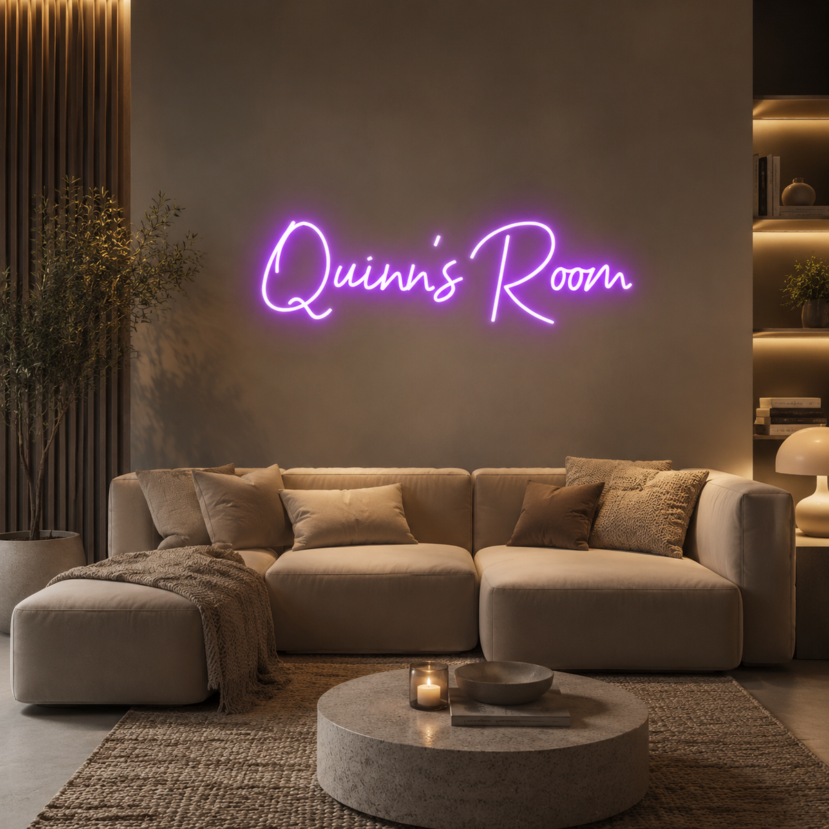 Custom Neon: Quinn's Room