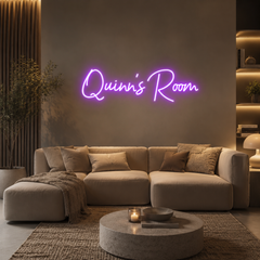 Custom Neon: Quinn's Room