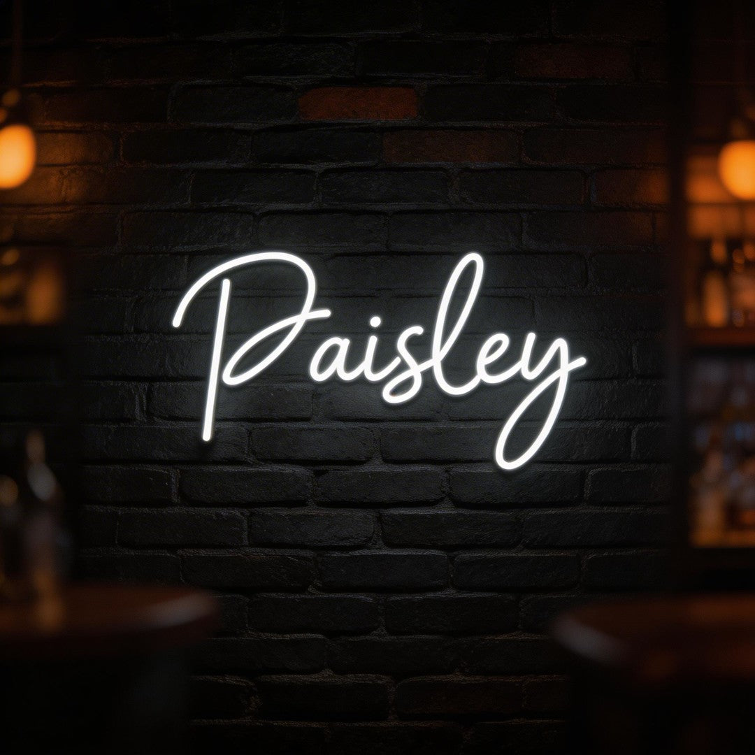 Custom Neon: Paisley