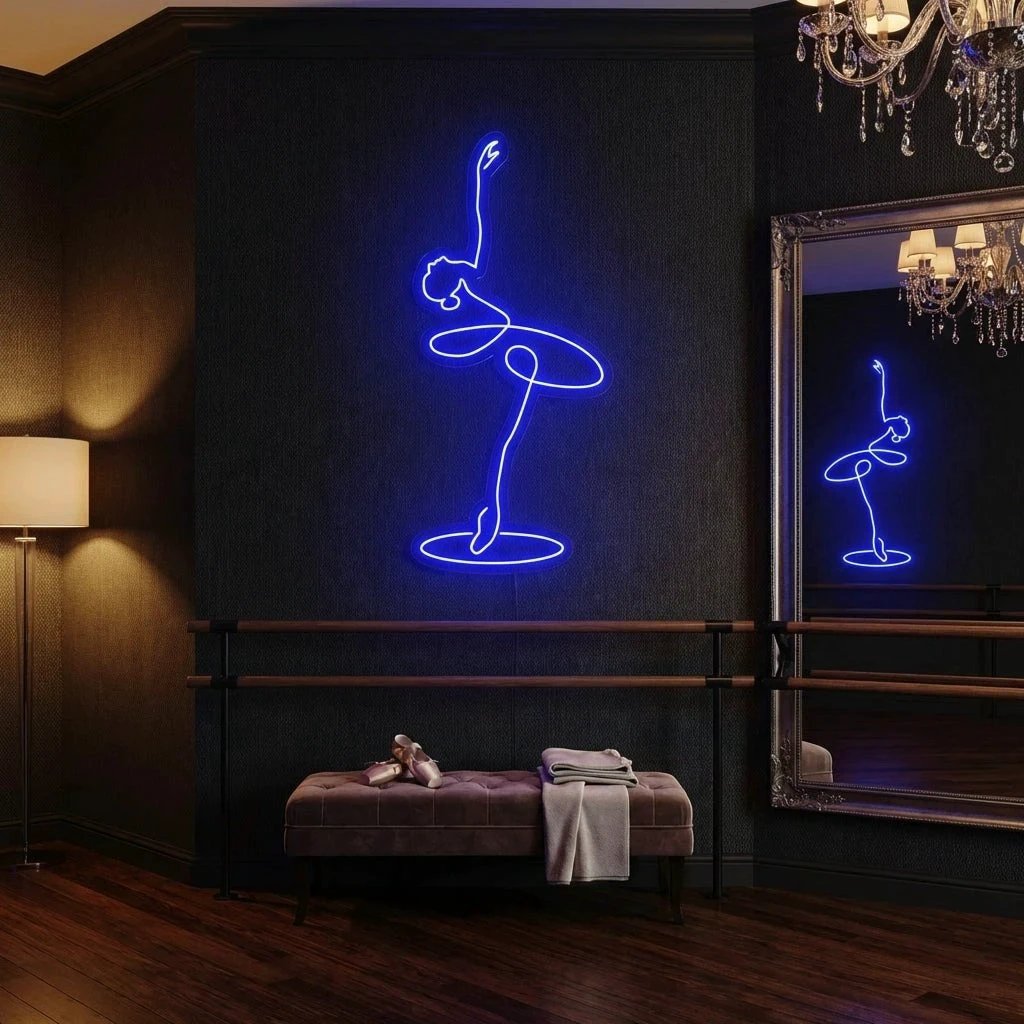 Ballerina Led Neon Sign Light